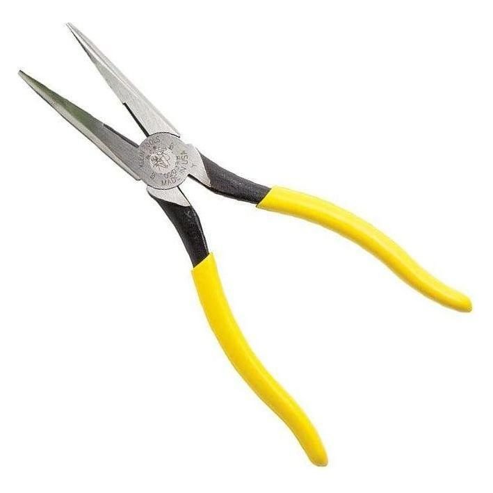 Klein H.D. Long Nose Pliers With Side Cutter