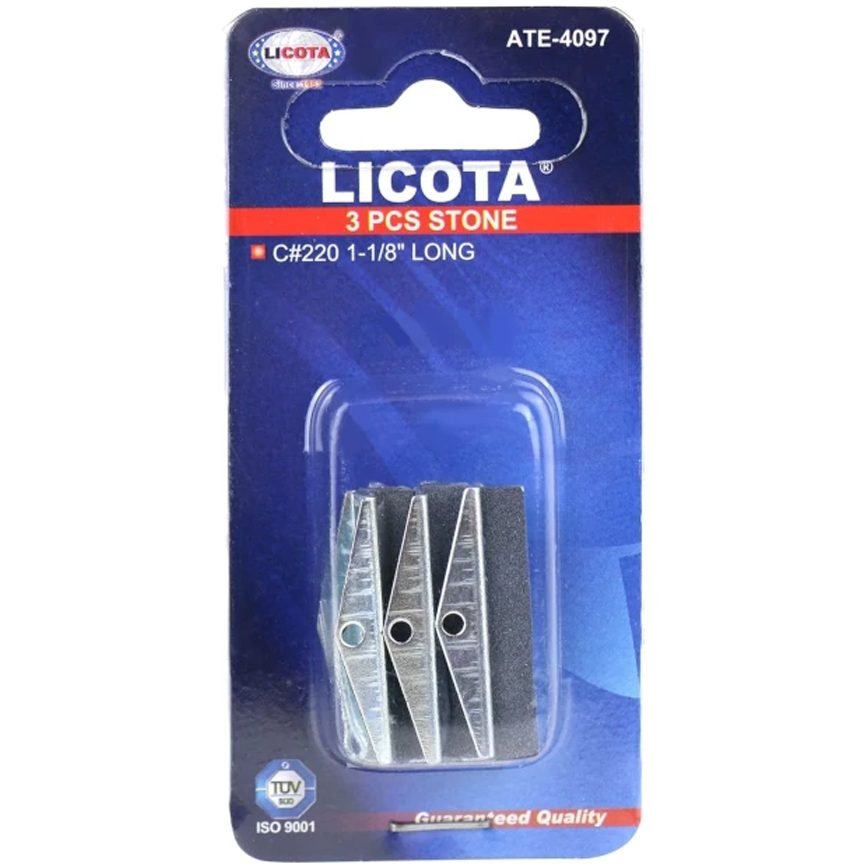 Licota Replacement Stone Set 3Pcs For Adjustable Brake Cylinder Honing