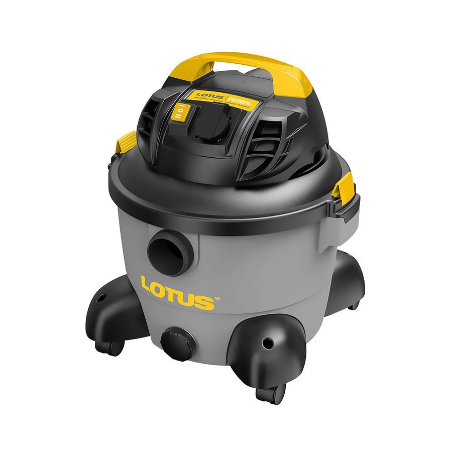 Lotus 69-214403 PRO Wet & Dry Vacuum Cleaner W/ Auto Socket 25L 1600W
