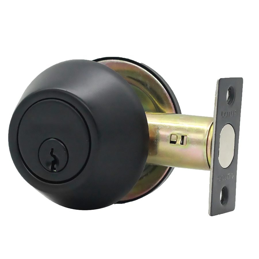 Lotus Deadbolt Matt Black