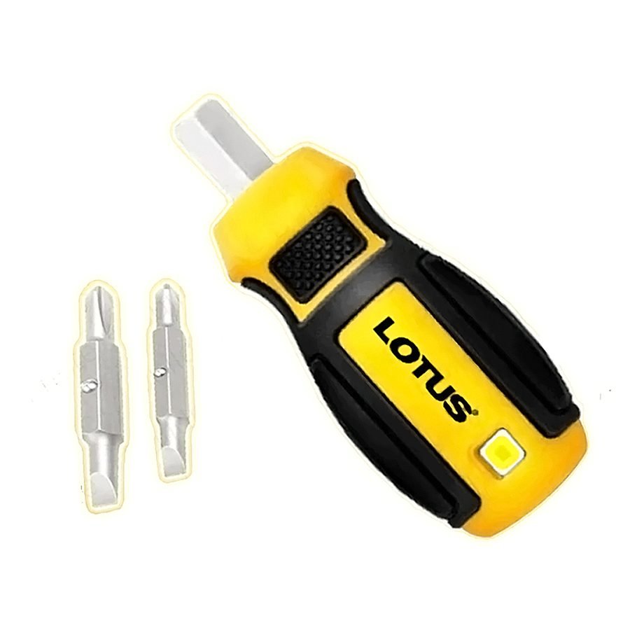Lotus LTHT610SSX Stubby Screwdriver 6-In-1 — General Hardware, Southend Philippines