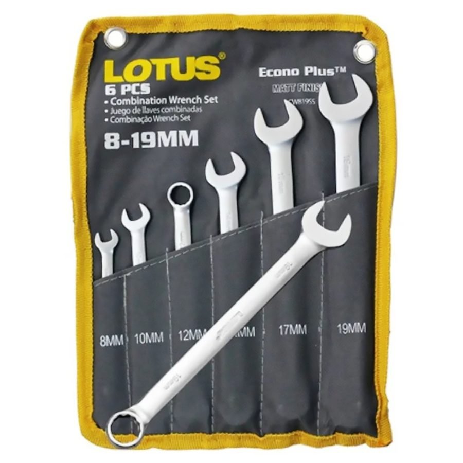 Lotus LTHT8-19CWX Combination Wrench Set 6pcs
