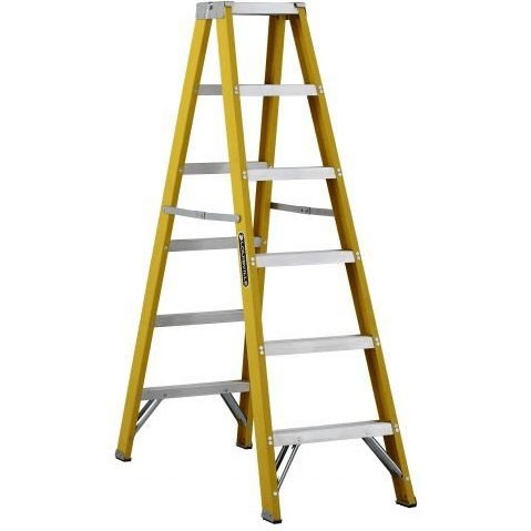 Louisville FM2000 HD Fiberglass Step Ladder Double Side (250lbs), General Hardware Ladders & Scaffold — Southend Philippines