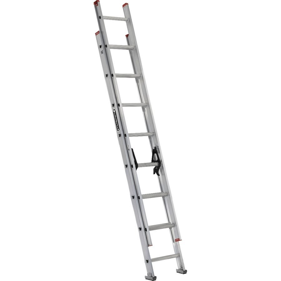 Louisville L-2324 HD Aluminum Section Extension Ladder (200 Lbs)