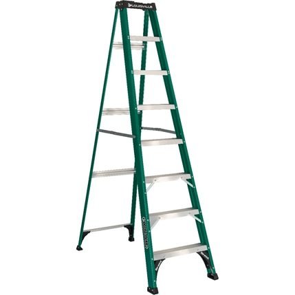 Louisville FS4000 Fiberglass Step Ladder / A-Type Ladder (225 Lbs) [Gree, General Hardware Ladders & Scaffold — Southend Phil