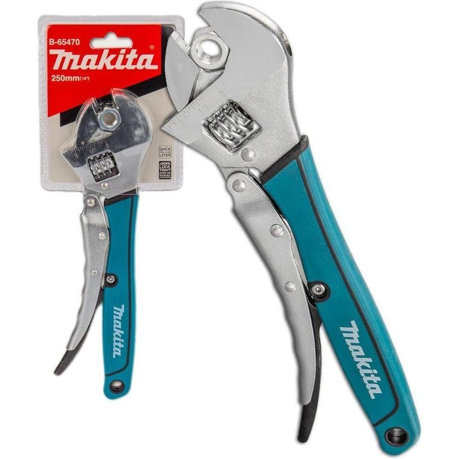 Makita Makita B-65470 Locking Adjustable Wrench 10" (250mm), General Hardware Wrenches — Southend Philippines