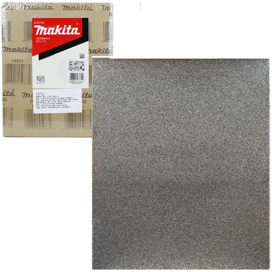 Makita Abrasive Sandpaper For Wood 50Pcs (9"X11")