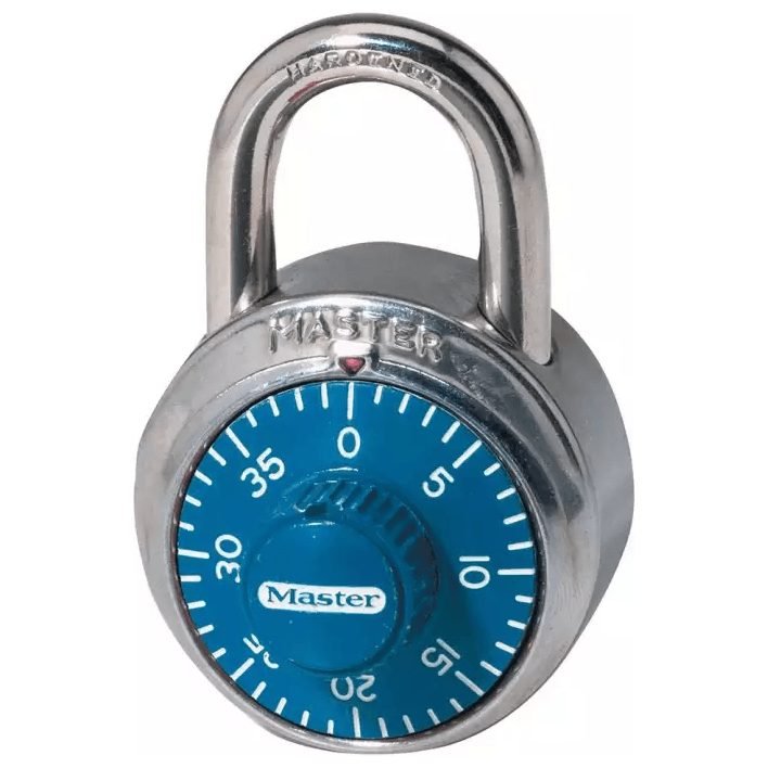 MasterLock 1506D Combination Padlock (Blue), General Hardware Locks & Hinges — Southend Philippines