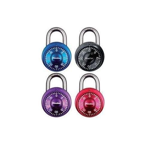 MasterLock 1533EURD Mini Fix Combination Padlock (Assorted Colors), General Hardware Locks & Hinges — Southend Philippines