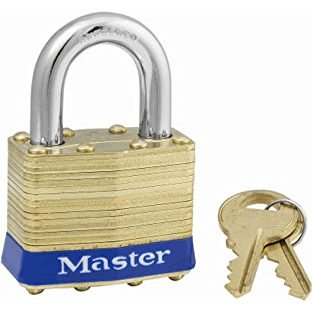 MasterLock Laminated Brass Padlock Short Shackle, General Hardware Locks, Hinges & Door Hardware — Southend Philippines