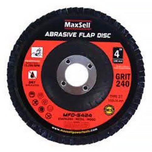 MaxSell MaxSell Abrasive Flap Disc 4", General Hardware Abrasives & Files — Southend Philippines