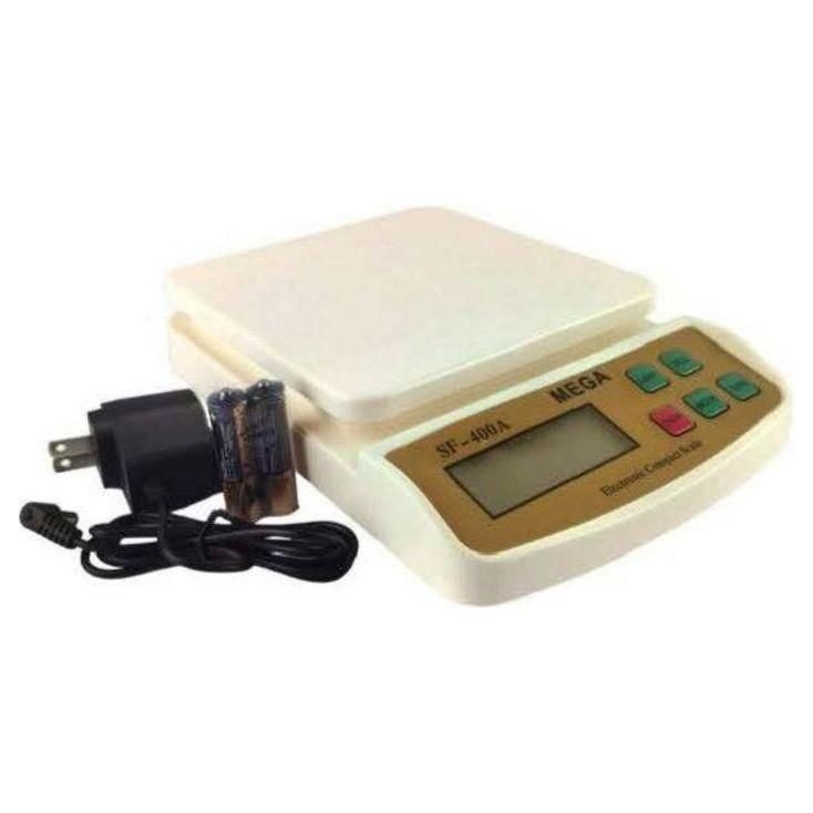 Mega MECS400A Electronic Compact Digital Weighing Scale (5kgs), General Hardware Measuring & Layout — Southend Philippines