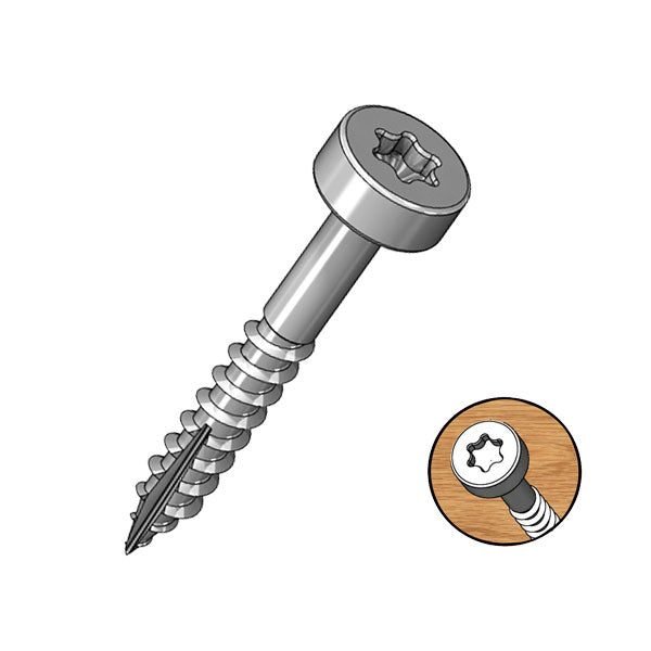 Milescraft Pocket Screws T-20 Torx Head