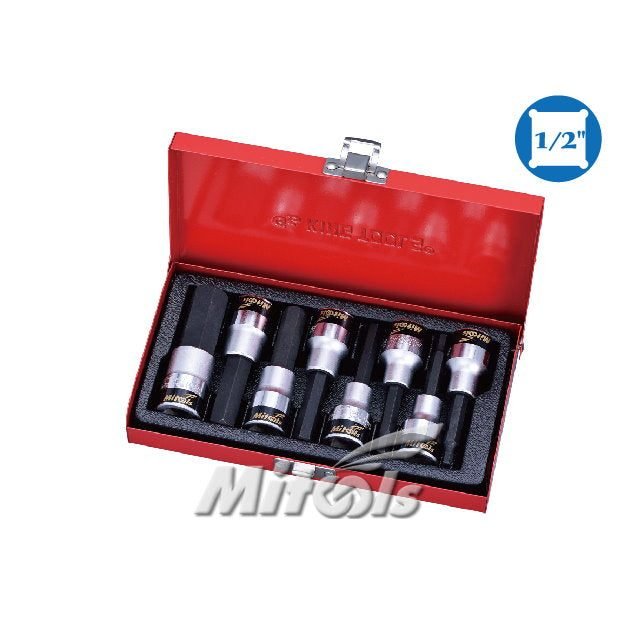 MITOOLS Hexagon Bit Socket Set 1/2 Square Drive X 60mm Long, General Hardware Sockets & Ratchets — Southend Philippines