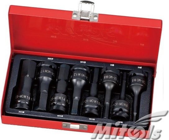 MITOOLS Impact Hexagon Bit Socket Set 1/2" Square Drive, General Hardware Wrenches — Southend Philippines