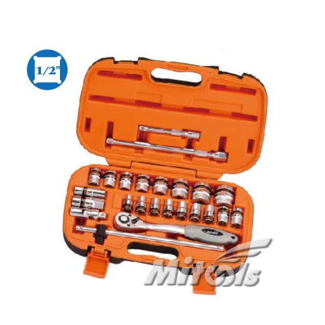 MITOOLS Socket Set 1/2" Square Drive X 6 Points, General Hardware Sockets & Ratchets — Southend Philippines