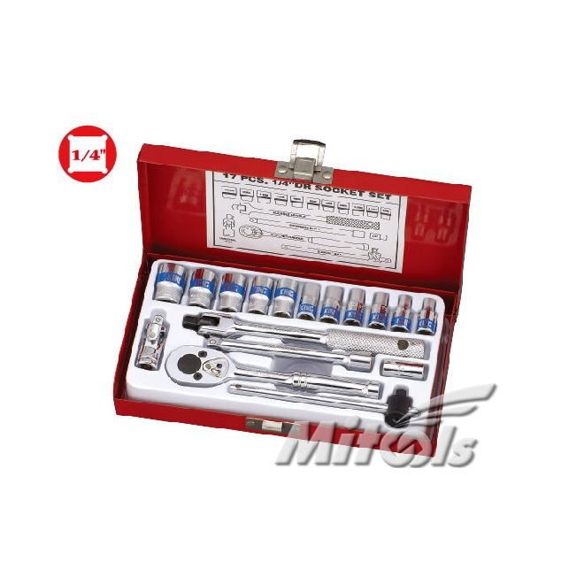 MITOOLS Socket Set 1/4" Square Drive X 6 Points, General Hardware Sockets & Ratchets — Southend Philippines