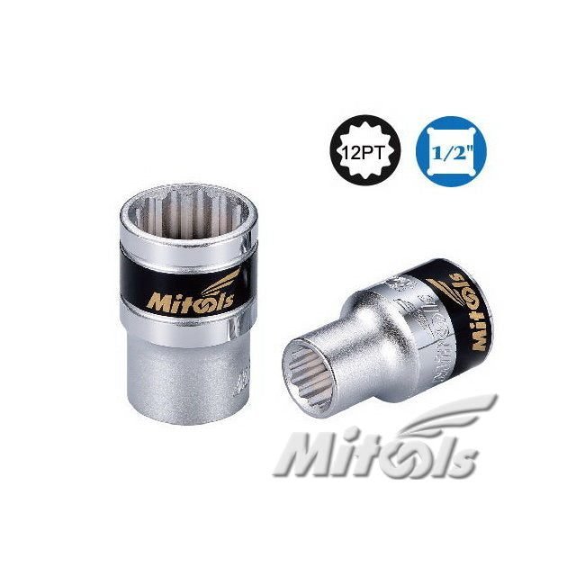 MITOOLS Socket Wrench 1/2" Sq. Dr. X 12 Points, General Hardware Sockets & Ratchets — Southend Philippines