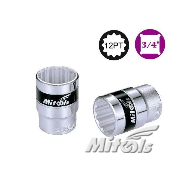 MITOOLS Socket Wrench 3/4" Square Drive X 12 Points, General Hardware Sockets & Ratchets — Southend Philippines