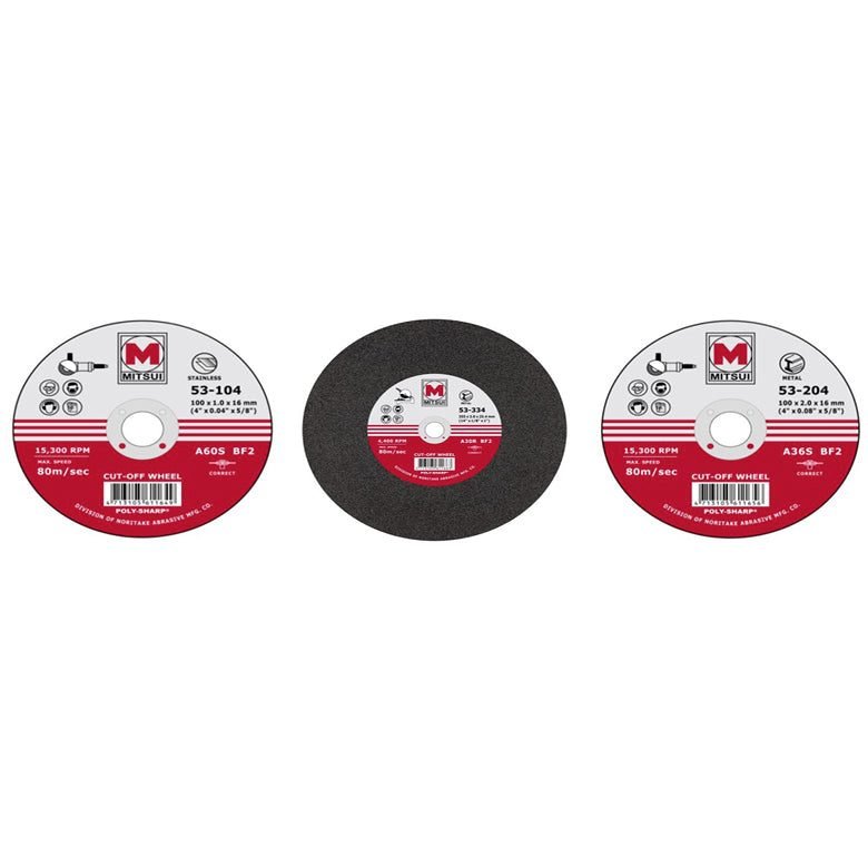 Mitsui Abrasive Cut Off Wheel, General Hardware Wheels & Casters — Southend Philippines