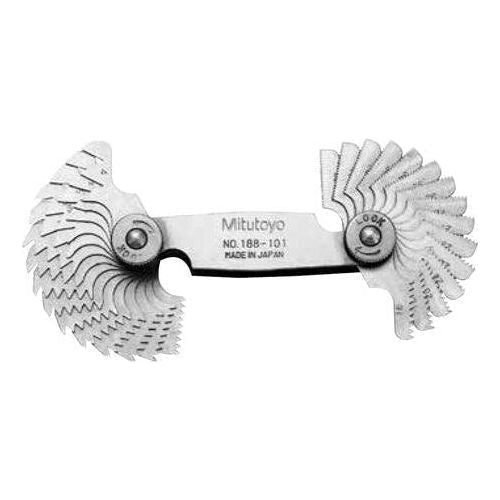 Mitutoyo Mitutoyo Screw Pitch Gage, Series 188, General Hardware Fasteners — Southend Philippines