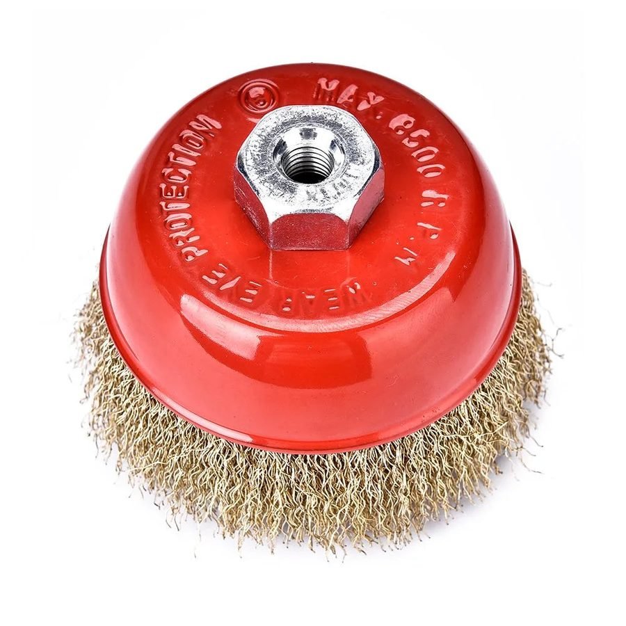 MPT MPT Crimped Wire Cup Brush W/ Nut, General Hardware Brushes & Cleaning — Southend Philippines