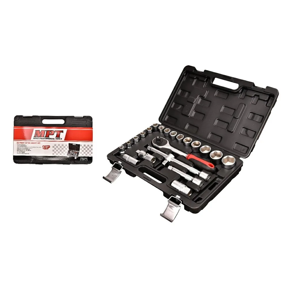 MPT MPT MHG03001 Socket 22pcs Set 1/2 Drive, General Hardware Sockets & Ratchets — Southend Philippines