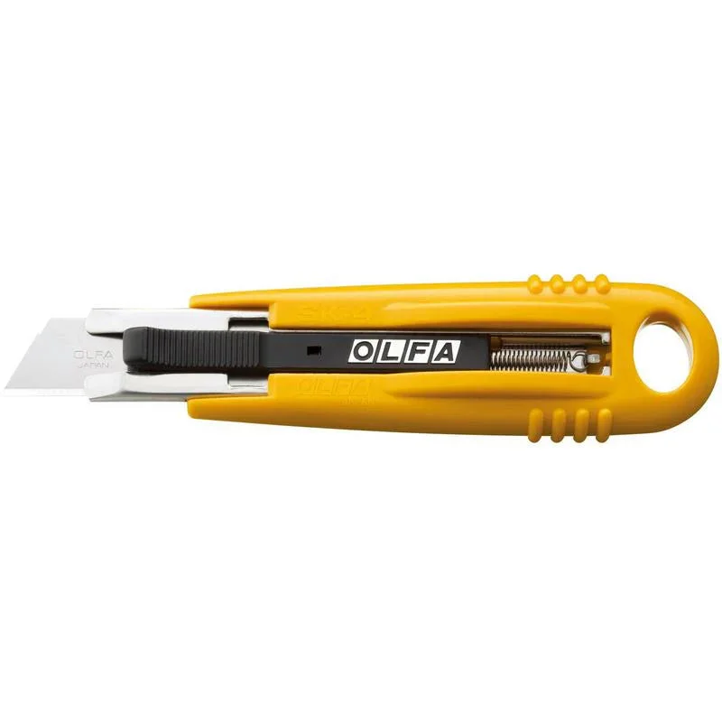 OLFA Semi-Automatic Self-Retracting Safety Knife SK-4, General Hardware Knives, Scrapers & Cutters — Southend Philippines