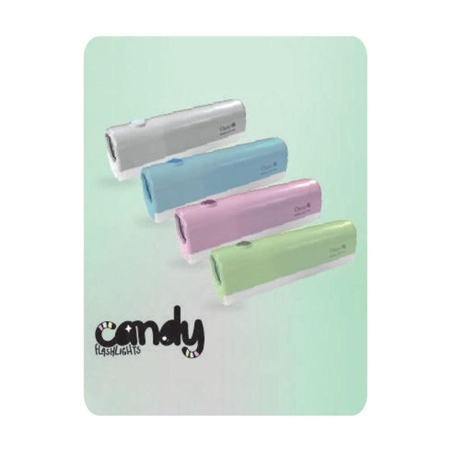 Omni RFL-200 Emergency Mini Torch Flashlight (Candy Colors)