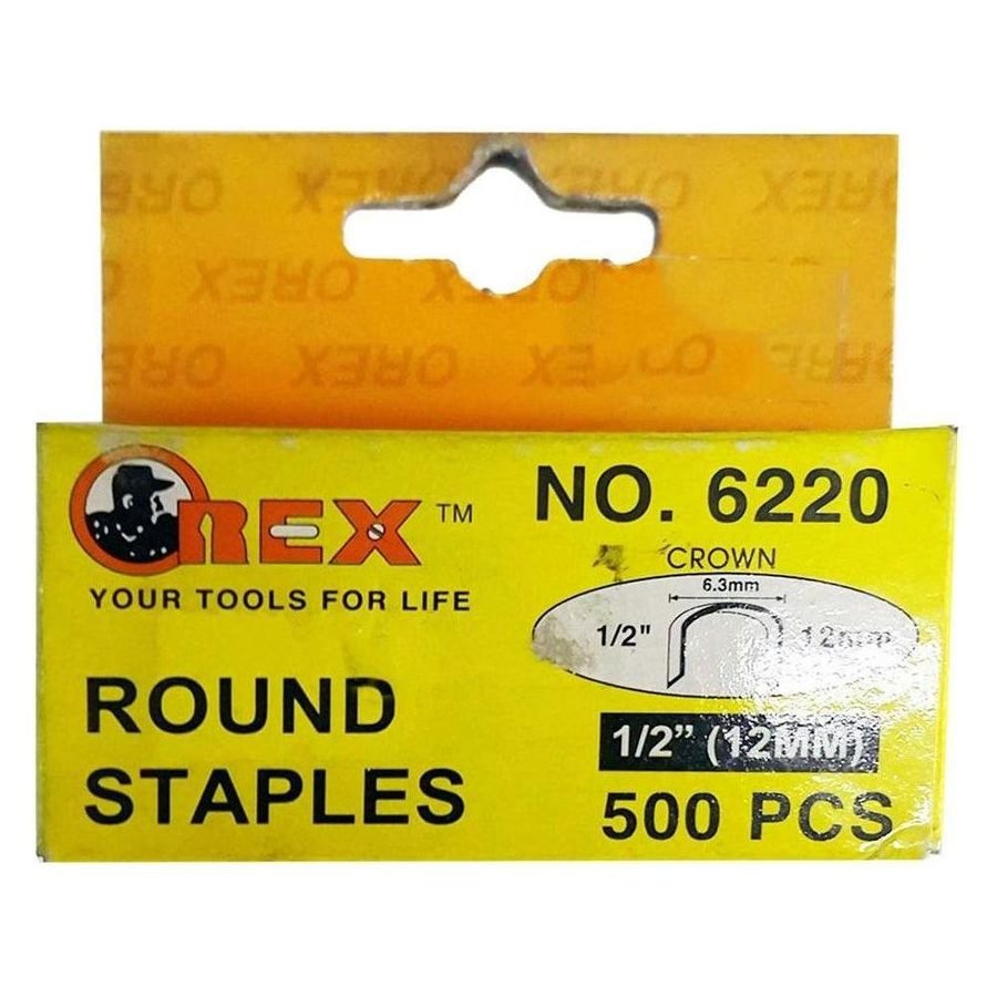 Orex 6220 Round Staples / Staple Wire 1/2", General Hardware Wrenches — Southend Philippines
