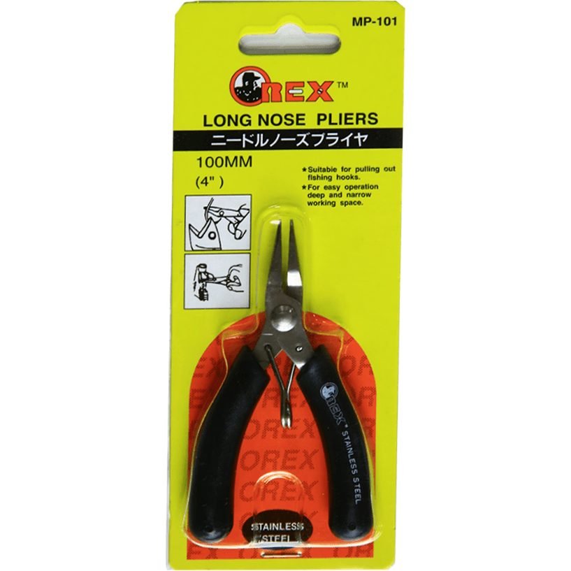 Orex MP-101 Mini Long Nose Plier 4", General Hardware Pliers & Cutters — Southend Philippines