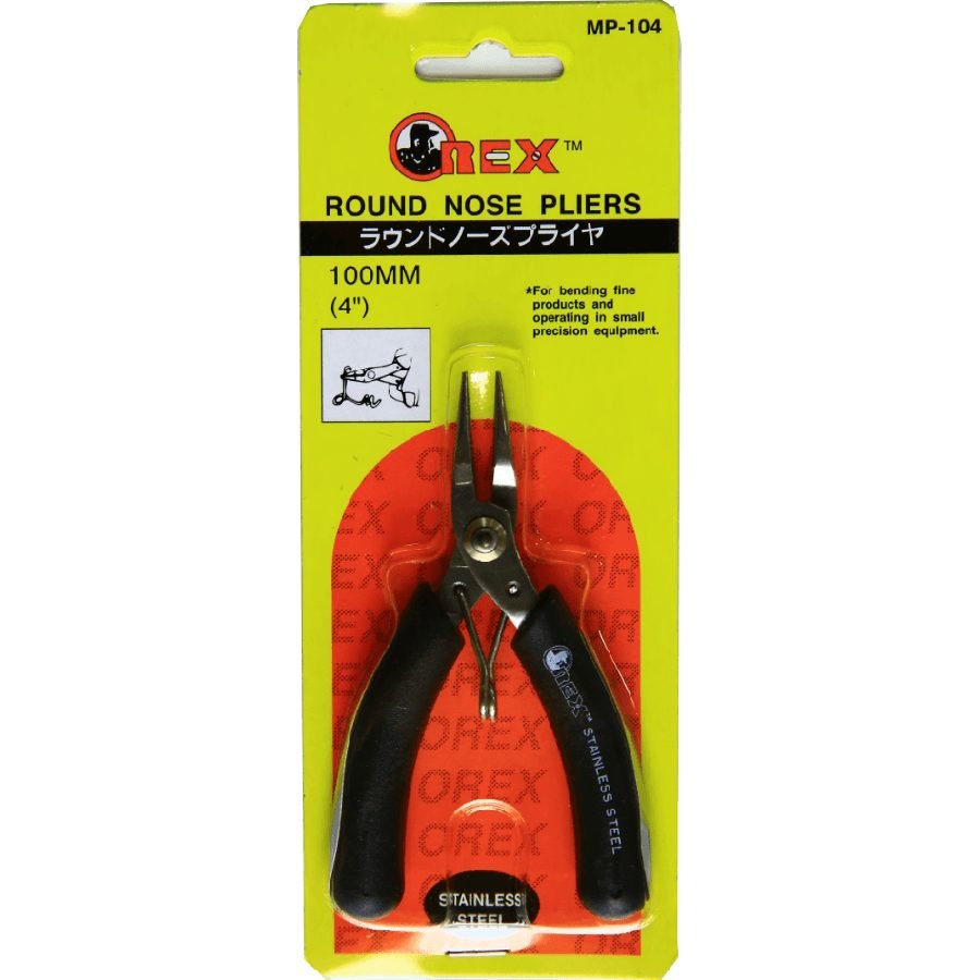 Orex MP-104 Mini Round Nose Plier 4", General Hardware Pliers & Cutters — Southend Philippines
