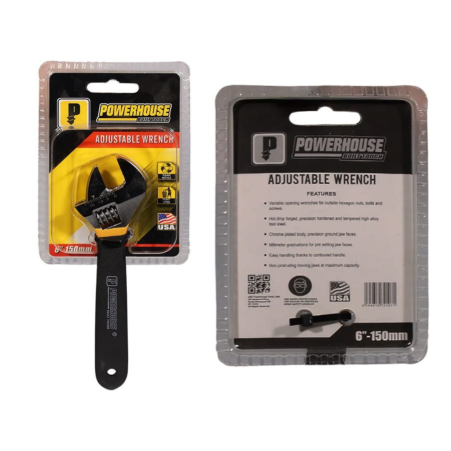 Powerhouse Powerhouse Adjustable Wrench, General Hardware Wrenches — Southend Philippines