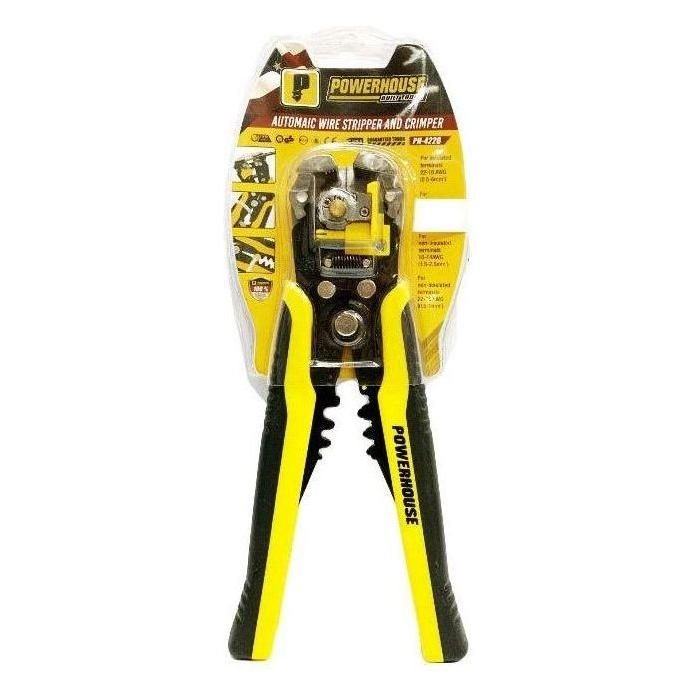 Powerhouse Powerhouse PH-422G Automatic Wire Stripper & Crimping Plier, General Hardware Electricians' Tools — Southend Phili
