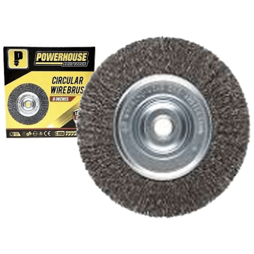 Powerhouse Powerhouse Circular Wire Brush, General Hardware Brushes & Cleaning — Southend Philippines