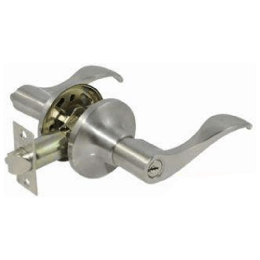 Powerhouse Powerhouse Classic Tubular Lever Lockset Curve Handle, General Hardware Locks, Hinges & Door Hardware — Southend P