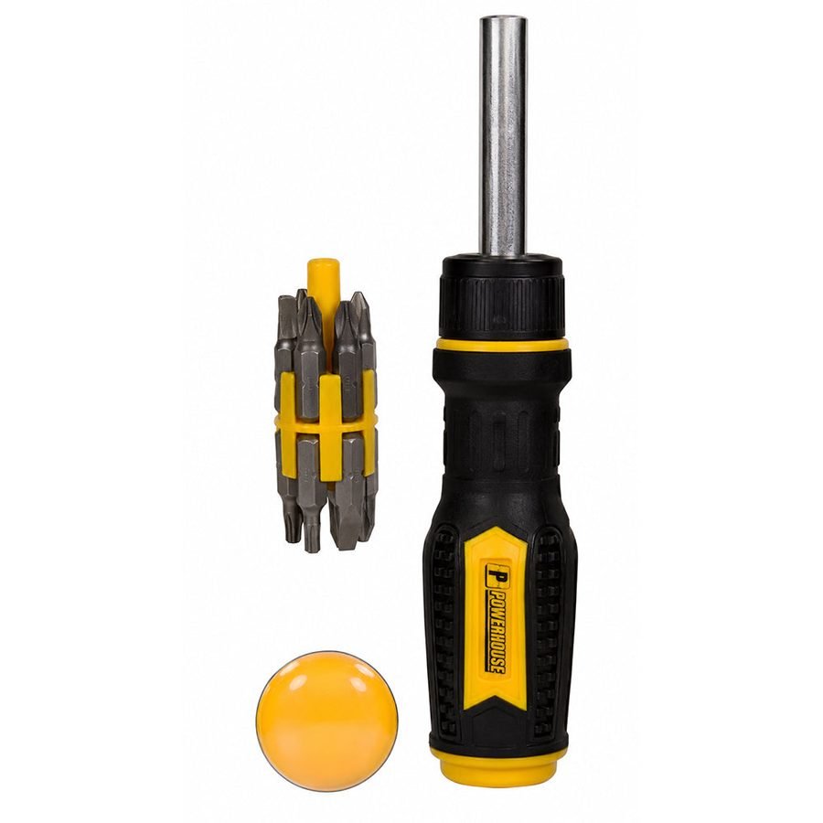 Powerhouse Powerhouse 12-In-1 Ratchet Screwdriver Set, General Hardware Sockets & Ratchets — Southend Philippines