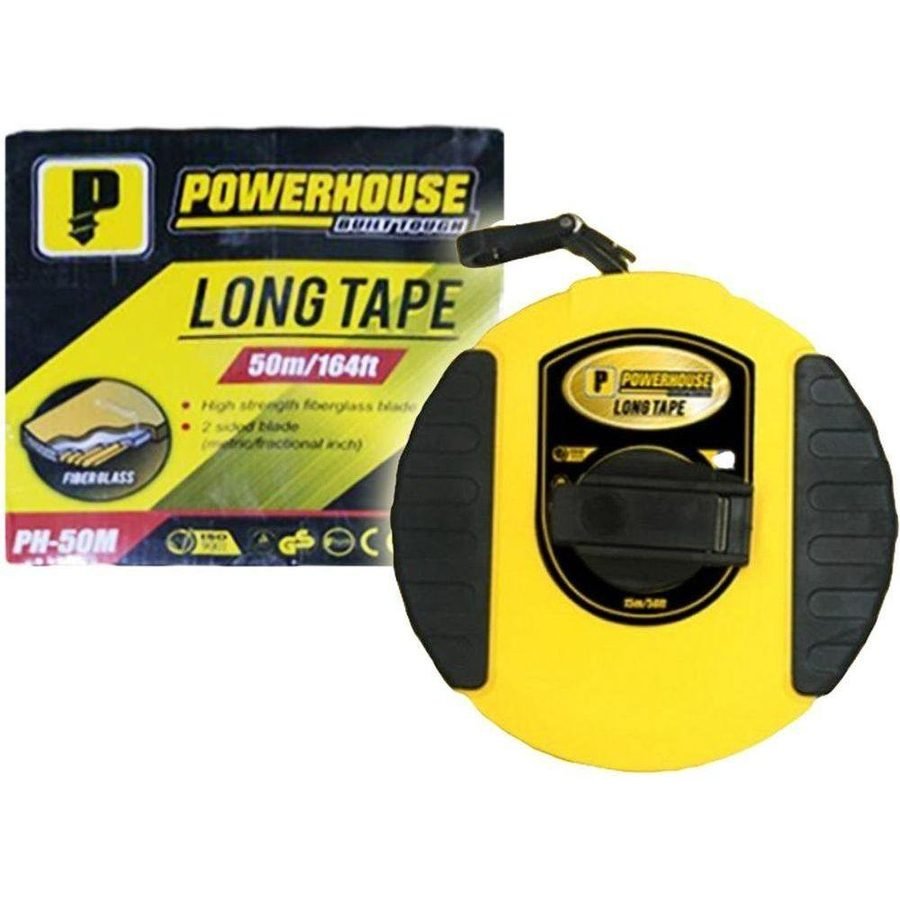 Powerhouse Powerhouse Fiberglass Long Tape Measure, General Hardware Measuring & Layout — Southend Philippines