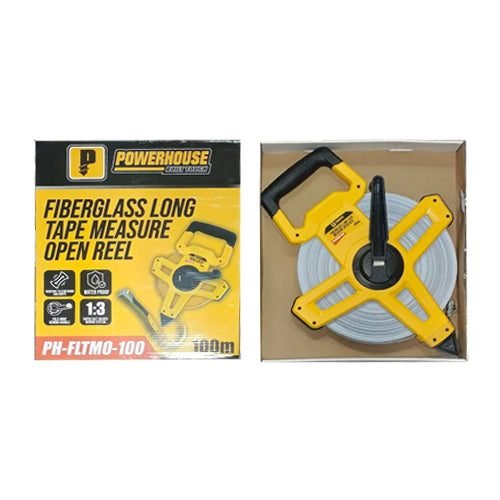Powerhouse Powerhouse Fiberglass Long Tape Open Reel, General Hardware Measuring Tools — Southend Philippines