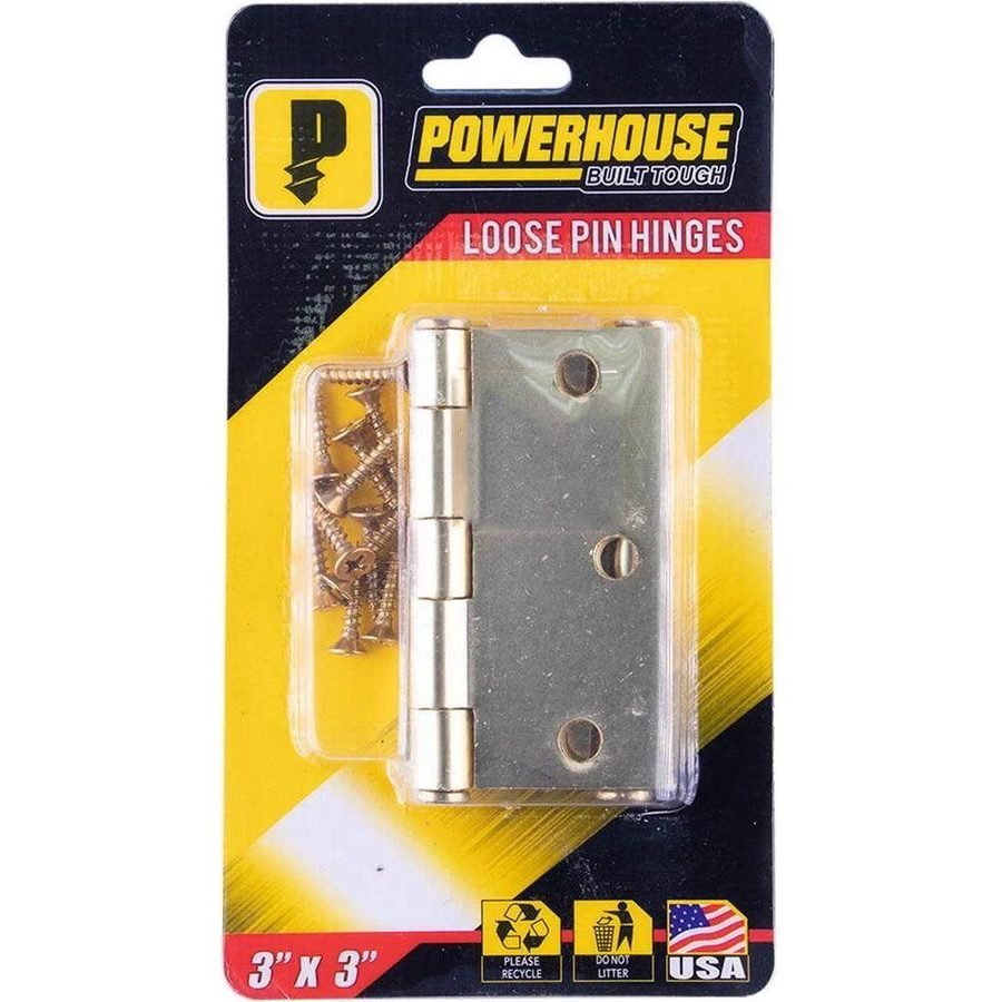 Powerhouse Powerhouse Loose Pin Hinges, General Hardware Locks & Hinges — Southend Philippines