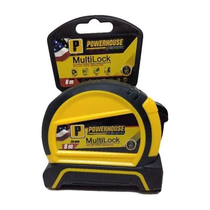 Powerhouse Powerhouse Multi-Lock Nylon Tape Measure, General Hardware Measuring & Layout — Southend Philippines