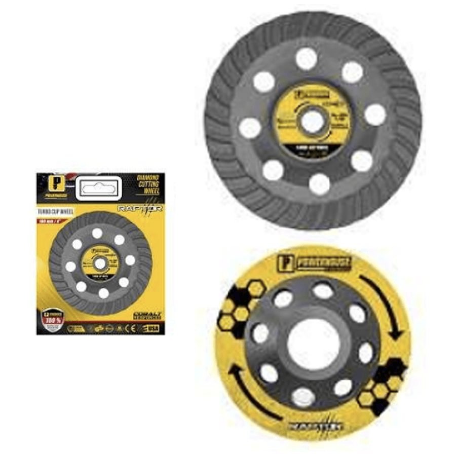 Powerhouse Powerhouse Raptor Series Diamond Cup Wheel, General Hardware Wheels & Casters — Southend Philippines