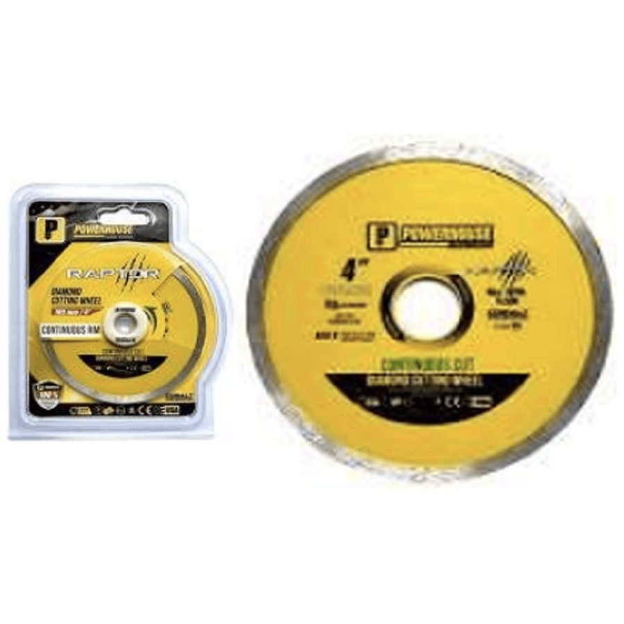 Powerhouse Raptor Series Diamond Cutting Wheel Continuous
