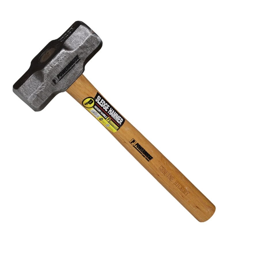 Powerhouse Powerhouse Sledge Hammer With Hickory Wooden Handle, General Hardware Hammers, Chisels & Planes — Southend Philipp