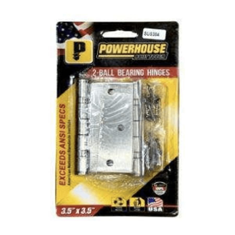 Powerhouse Powerhouse Stainless 304 2-Ball Bearing (Ansi Grade), General Hardware Locks, Hinges & Door Hardware — Southend Ph