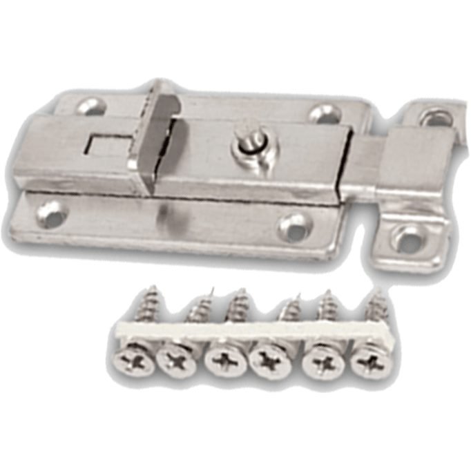Powerhouse Powerhouse Stainless Push Bolt, General Hardware Fasteners & Anchors — Southend Philippines