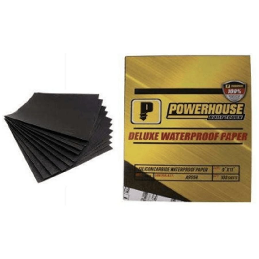 Powerhouse Powerhouse Waterproof Sandpaper, General Hardware Abrasives & Files — Southend Philippines