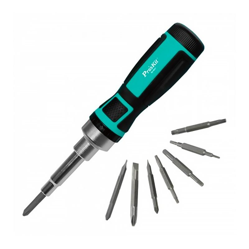 Pro'SKit SD-9821 16in1 Ratachet Screwdriver Set