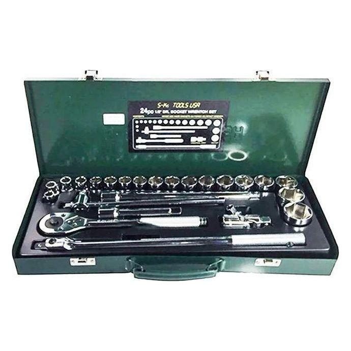 S-Ks A-24 1/2" Drive Socket Wrench Set 10-32mm 6pts, General Hardware Sockets & Ratchets — Southend Philippines