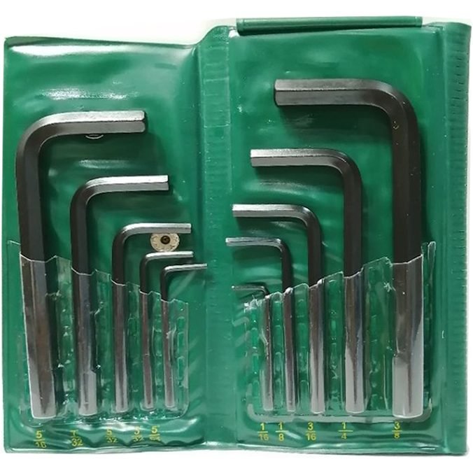 S-Ks Allen Wrench Set With Plastic Pouch
